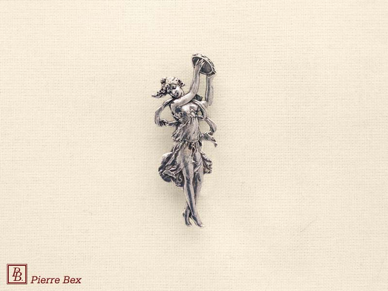 Pierre Bex Art-Nouveau brooch ballerina 41156-21