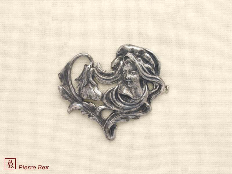 Pierre Bex Art-Nouveau brooch 41166-05