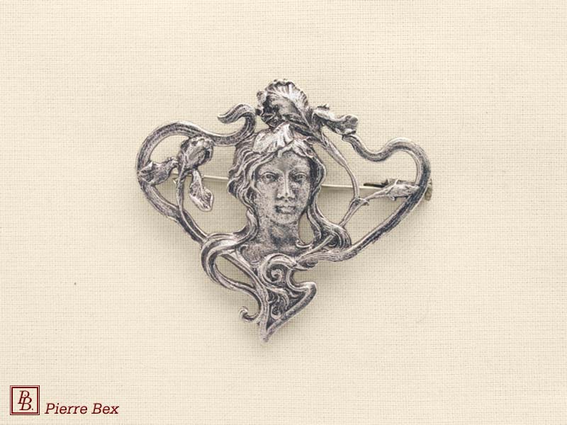 Pierre Bex Art-Nouveau brooch 41166-14