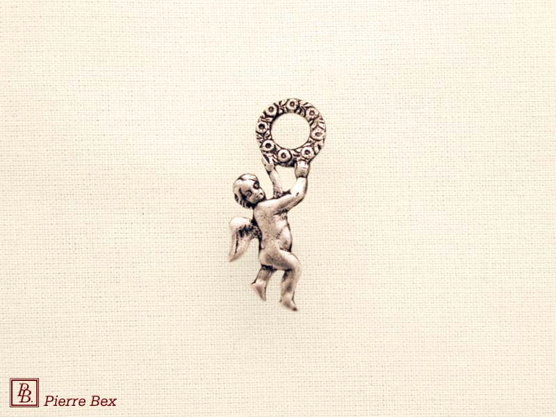 Pierre Bex Art-Nouveau pin brooch cherub 44116-08