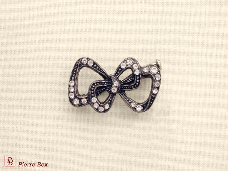 Pierre Bex Art-Deco brooch bow 45346-02