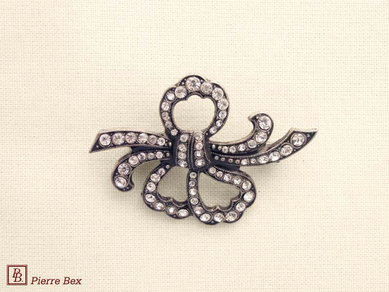 Pierre Bex Art-Deco brooch bow 45346-04