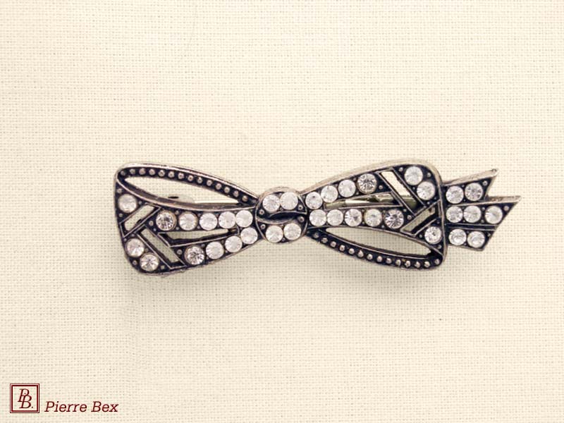 Pierre Bex Art-Deco brooch bow 45346-09