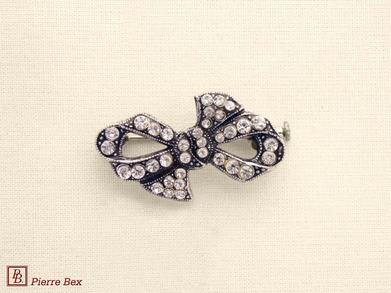 Pierre Bex Art-Deco brooch bow 45346-17