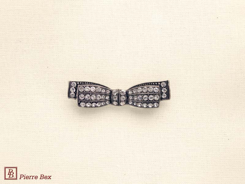 Pierre Bex Art-Deco brooch bow 45346-18