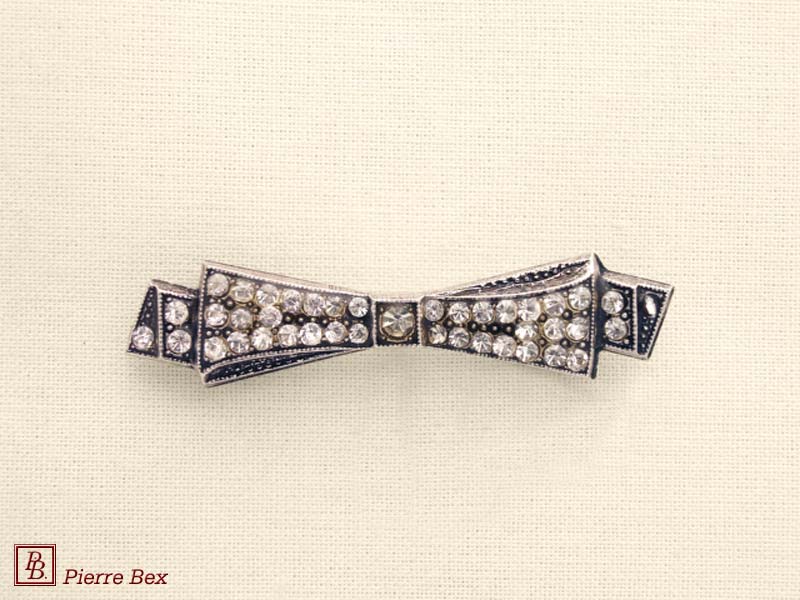 Pierre Bex Art-Deco brooch bow 45346-19