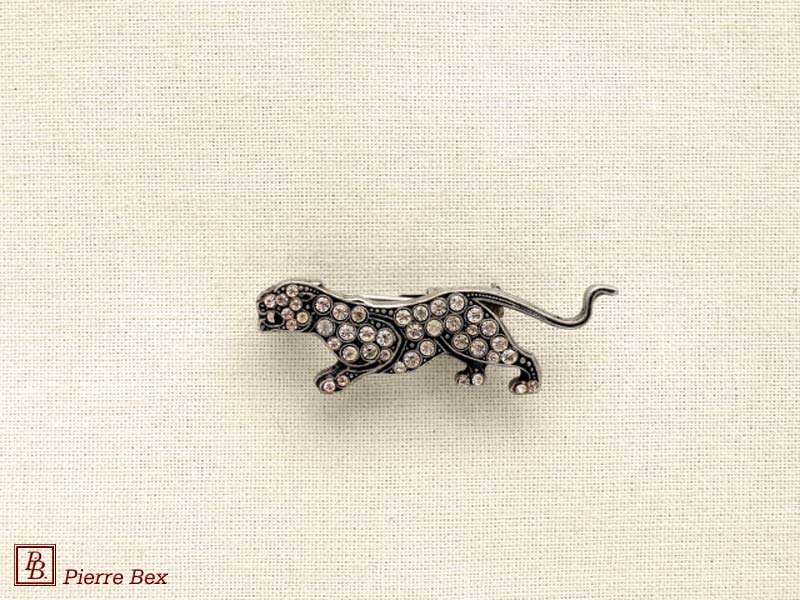 Pierre Bex Art-Deco brooch tiger 45356-02