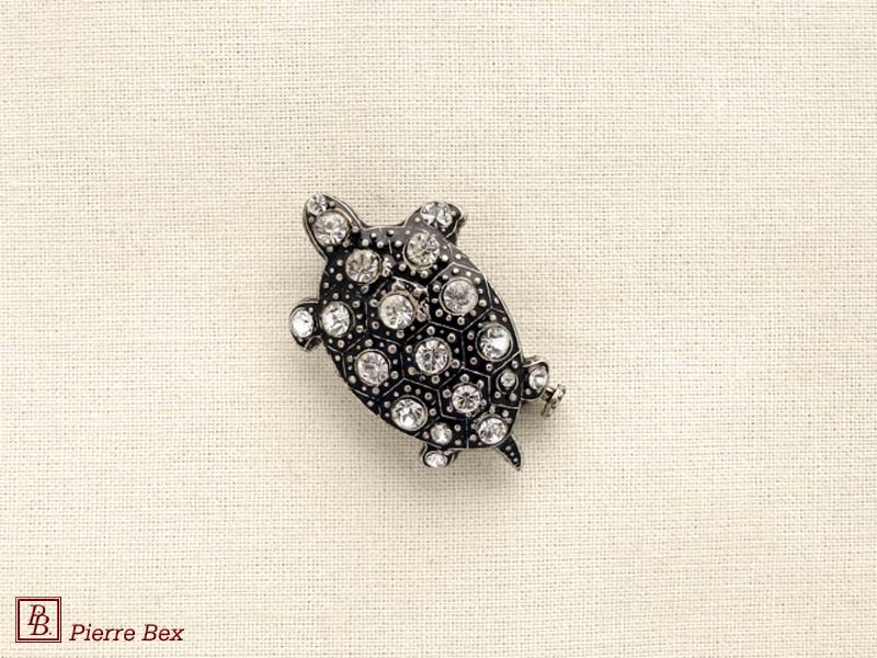 Pierre Bex Art-Deco brooch turtle 45356-23