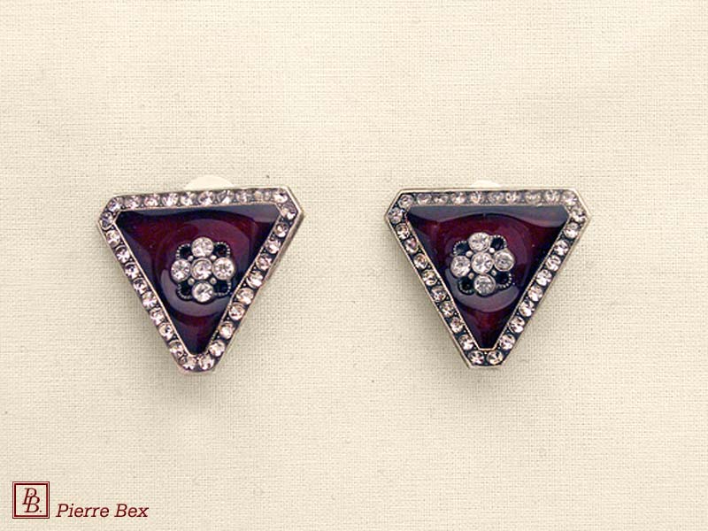 Pierre Bex Art-Deco earclips 46655-01