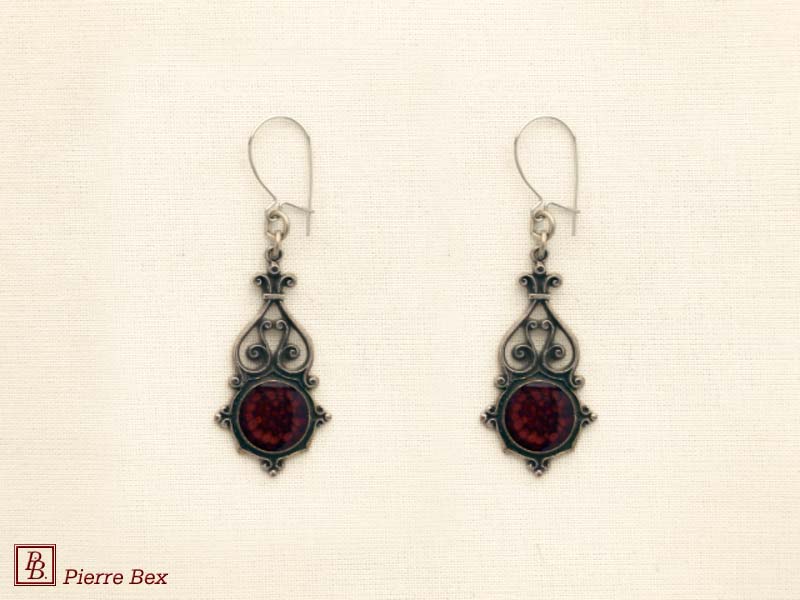 Pierre Bex Art-Deco earrings 48155-09