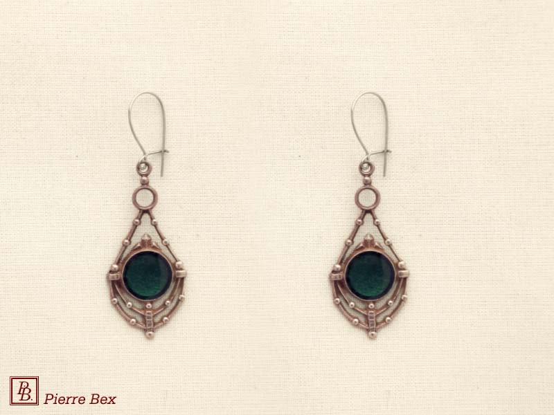 Pierre Bex Art-Deco earrings 48155-20