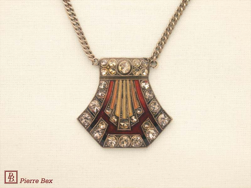 Pierre Bex Art-Deco necklace 49144-05