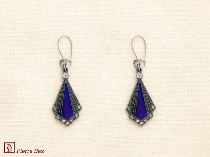 Pierre Bex Art-Deco earrings 49155-04