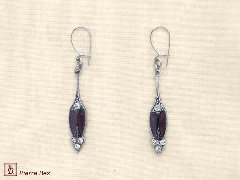 Pierre Bex Art-Deco earrings 49155-06