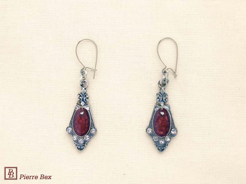Pierre Bex Art-Deco earrings 49155-12