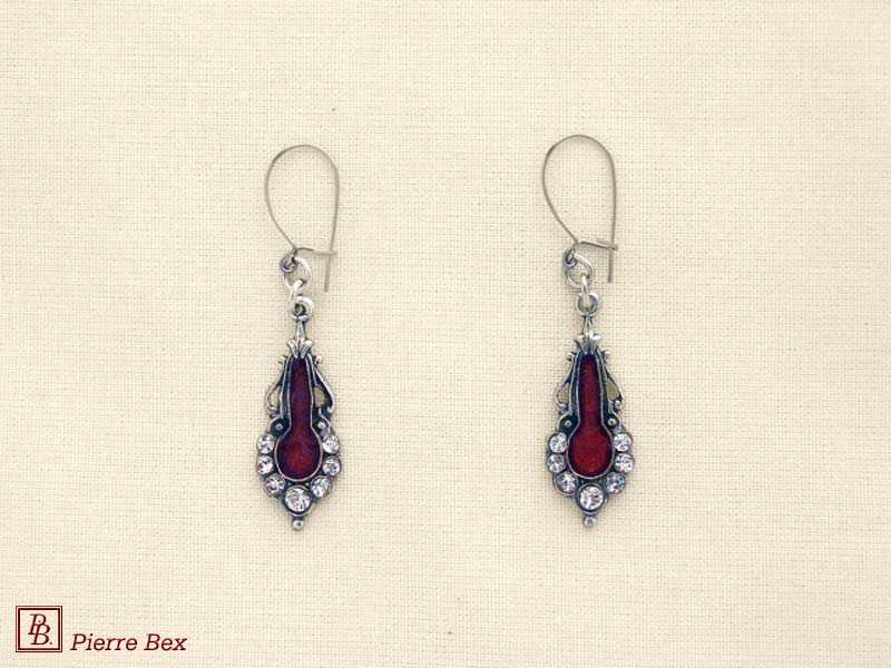 Pierre Bex Art-Deco earrings 49155-13