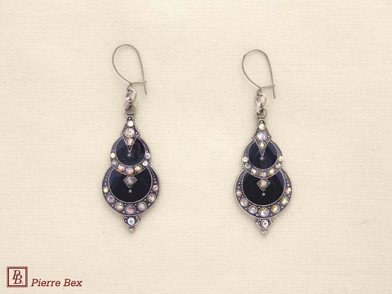 Pierre Bex Art-Deco earrings 49165-05
